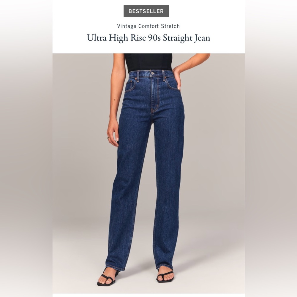 ✨NWT✨ Abercrombie 90s straight jeans